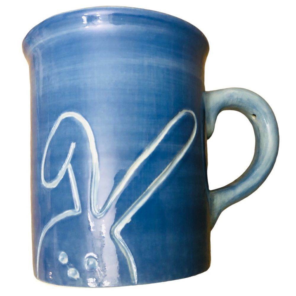 Wendover Lane Etched Bunny Large Cup Mug